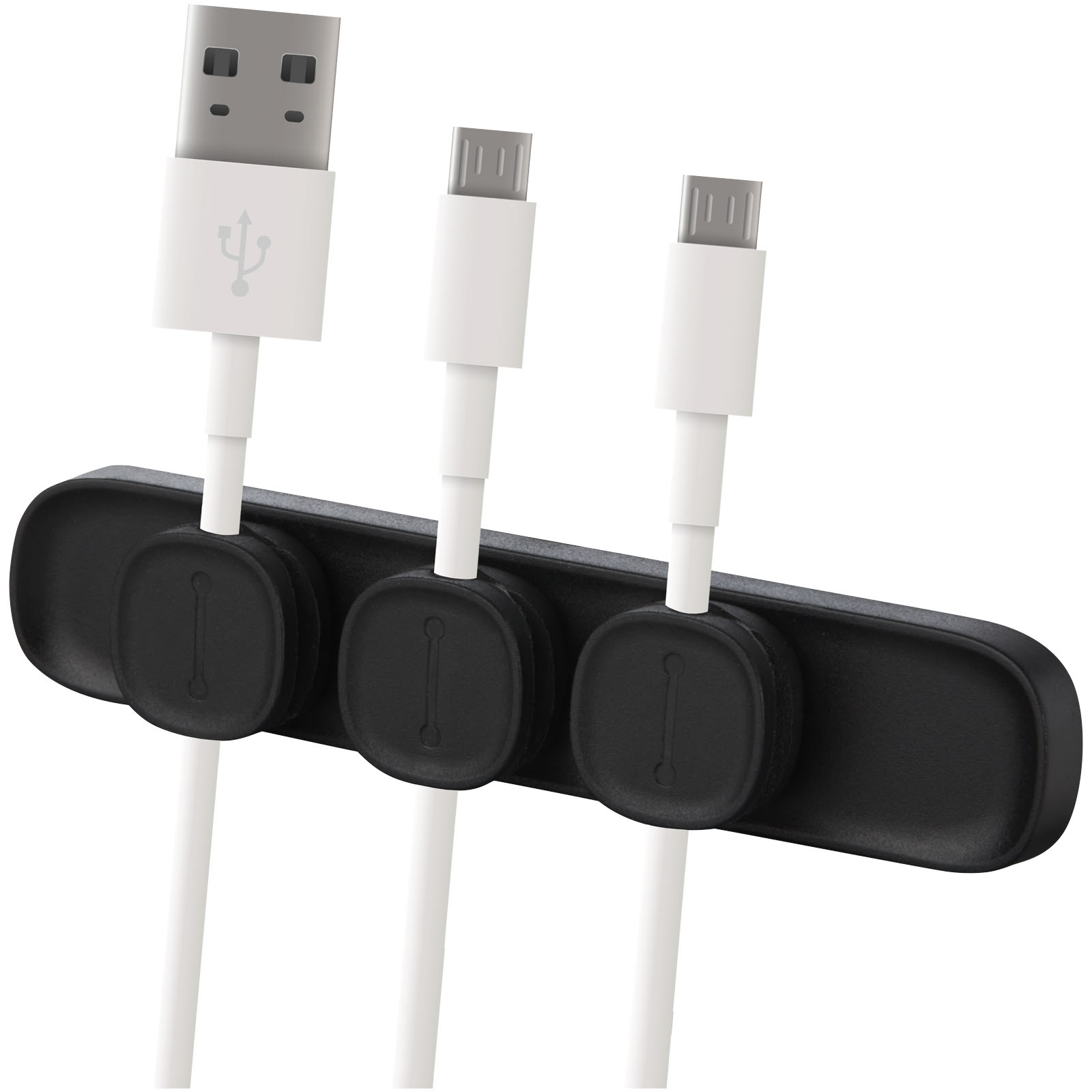 6 Clips Magnéticos Autoadhesivos Para Organizar Cables: Ideales Para Escritorio, Oficina, Coche Y Mesita De Noche