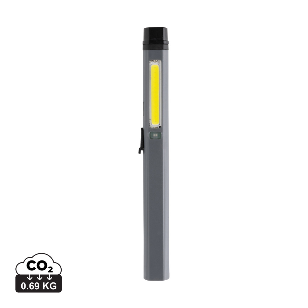 Lápiz óptico recargable USB de plástico reciclado Gear X RCS tampografia