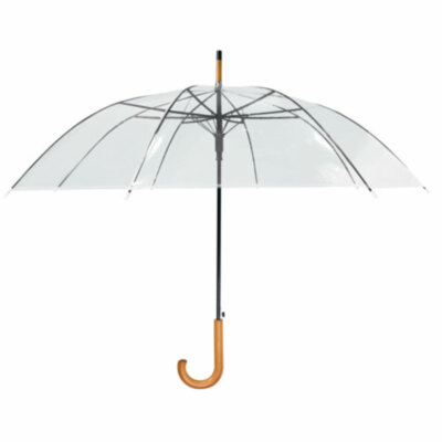 PARAGUAS AUTOMATICO TRANSPARENTE 
