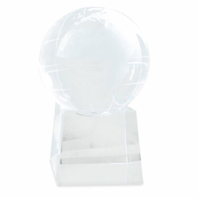 CRISTAL BOLA MUNDO GRANDE 