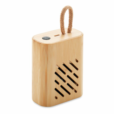Altavoz inalámbrico bambú 3W
