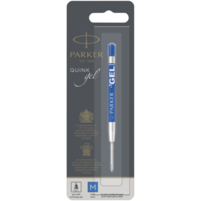 Parker recambio de bolígrafo de gel (tinta azul)