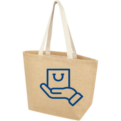 Bolsa Tote de yute de 300 g/m² de 12L 