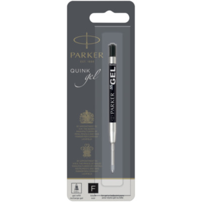 Parker recambio de bolígrafo de gel (tinta negra)
