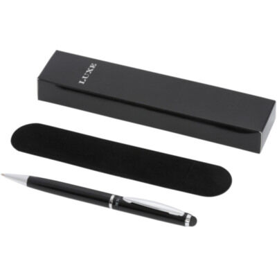 Bolígrafo con stylus “Lento” (tinta negra)