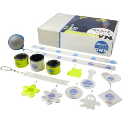 Kit de muestras de productos reflectantes