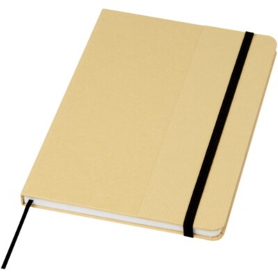 Libreta de tapa dura A5 de cart&oacute;n reciclado "Nelida"