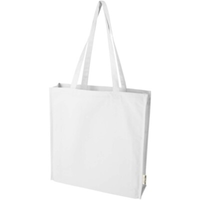 Bolsa Tote algodón reciclado 100% GRS con refuerzos de 270 g/m² 