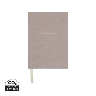 Diario de papel reciclado VINGA Thankfulness GRS