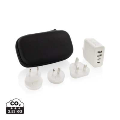 Cargador viaje de plástico Travel Charge Pro RCS con USB C