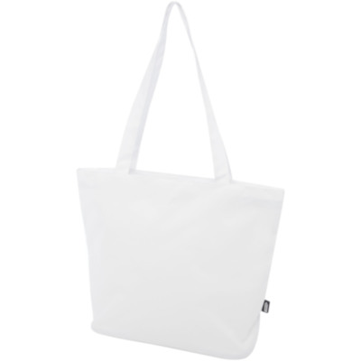 Bolsa Tote con cremallera de material reciclado GRS de 20 l 