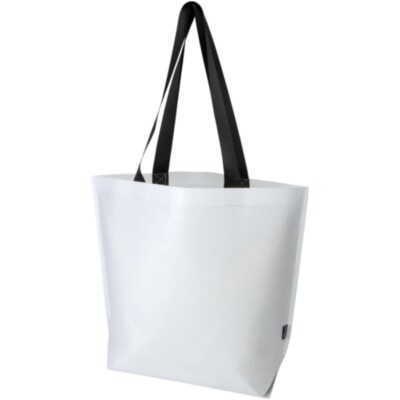 Bolsa Tote gran tamaño de 30l de material reciclado GRS con doble laminado 