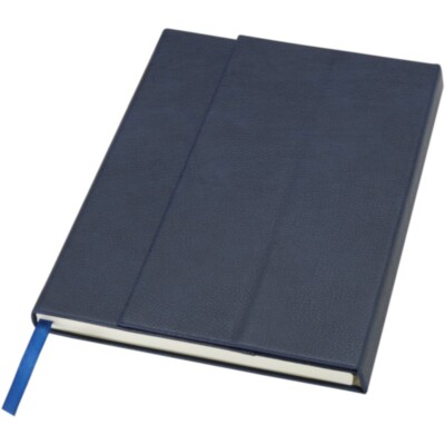 Libreta de tapa dura A5 de cuero regenerado 