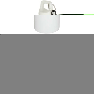 Botella de 750 ml con mosquetón en color liso de plástico reciclado con certificado RCS 