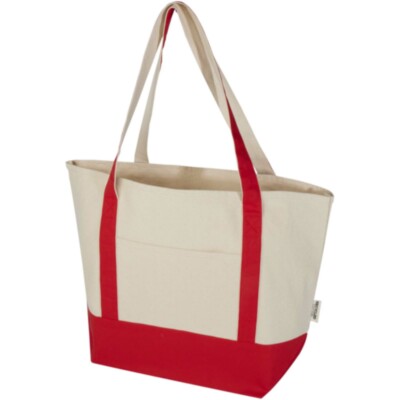 Bolsa Tote de algodón reciclado GRS de 320 g/m² 