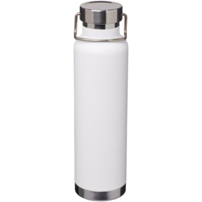 Botella de 650 ml de acero inoxidable reciclado con certificado RCS con aislamiento de cobre 