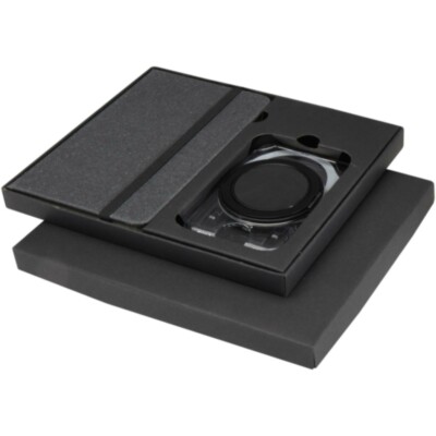 Set de regalo con libreta de tapa dura A6 y cartera 