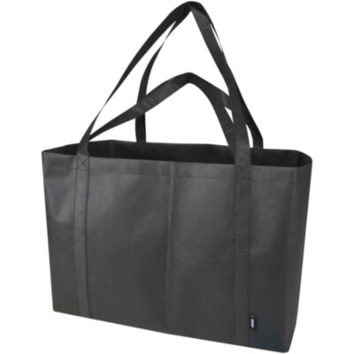 Bolsa Tote no tejida de material reciclado GRS extragrande de 65 l 