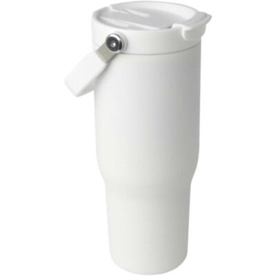 Vaso con aislamiento al vacío de cobre de acero inoxidable reciclado certificado RCS de 900 ml y con tapa de doble función 