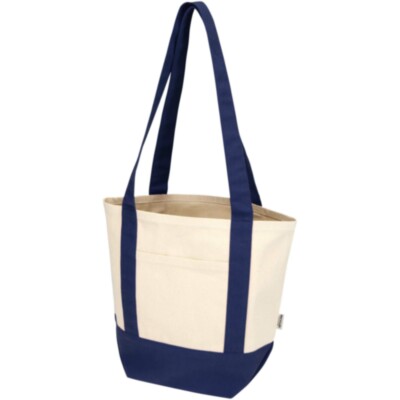 Bolsa Tote mini de algodón reciclado GRS de 320 g/m² 
