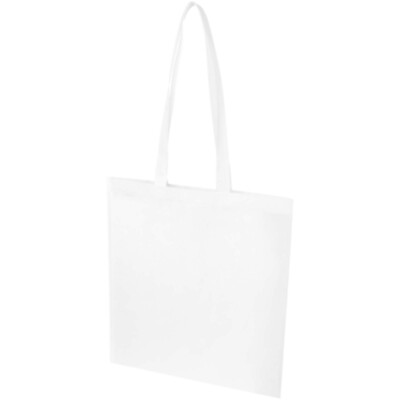 Bolsa Tote de 6 l para convenciones de material no tejido reciclado con certificado GRS 