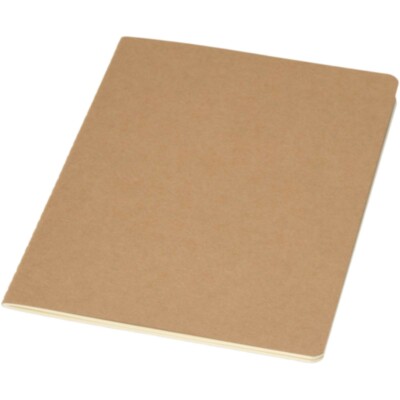 Libreta kraft A5 con páginas rayadas 