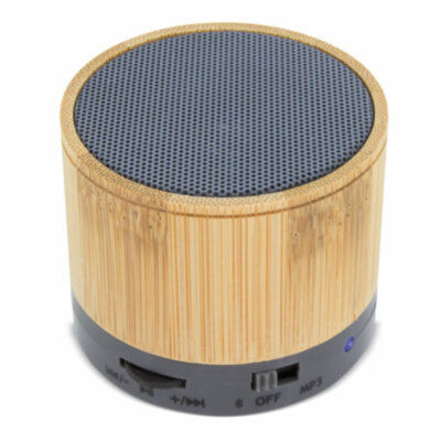 ALTAVOZ BLUETOOTH DE BAMBU 