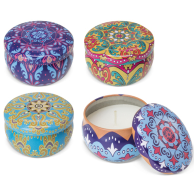 SET DE 12 VELAS AROMÁTICAS 