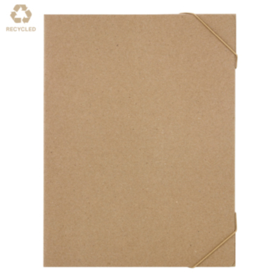 CARPETA RECICLADA CON GOMAS 