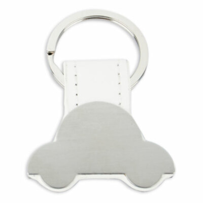 LLAVERO METALICO FORMA COCHE