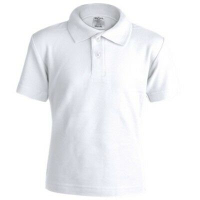 Kids White Polo Shirt "keya" YPS180