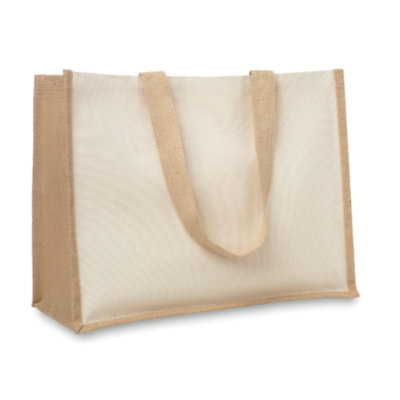 Bolsa de yute y canvas