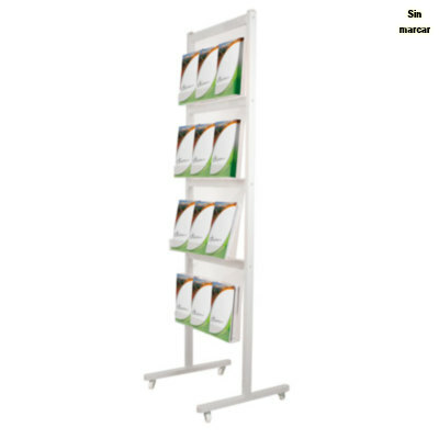 EXPOSITOR CON RUEDAS "GEREX"