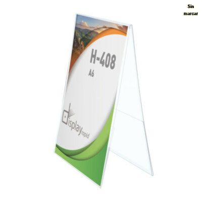 PORTAGRAFICA PVC DUO VERTICAL A6 "DALY"