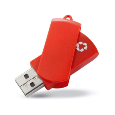 Memoria en material reciclado