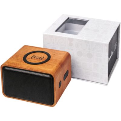 Altavoz con base de carga inalámbrica de 3 W  