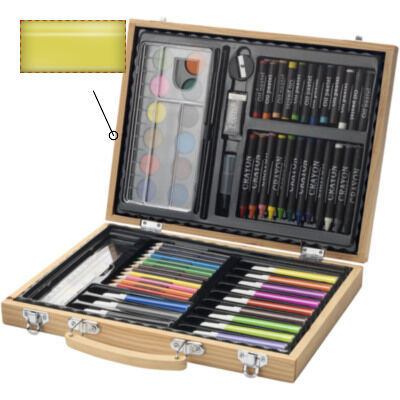 Set para colorear de 67 piezas 