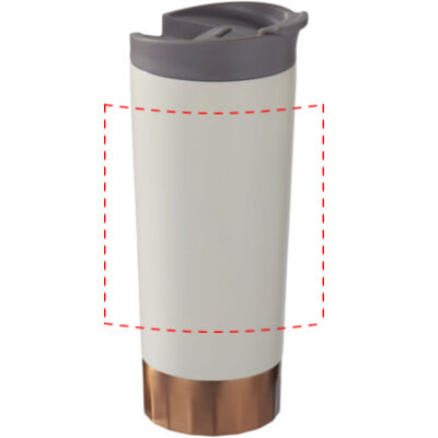 Vaso de 500 ml con aislamiento de cobre al vacío 