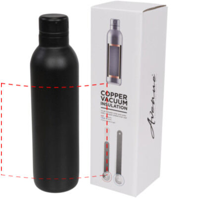 Botella con aislamiento de cobre al vacío de 510 ml 