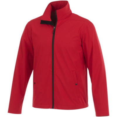 Chaqueta softshell con etiqueta personalizable para hombre 