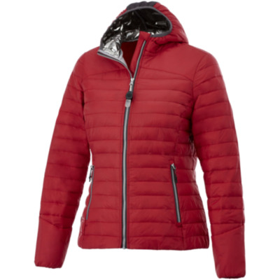 Chaqueta aislante plegable con capucha para mujer 