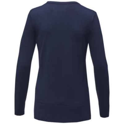 Jersey de cuello pico para mujer 