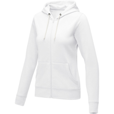 Sudadera con capucha y cremallera completa para mujer 