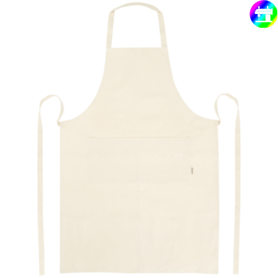 Delantal de algodón orgánico de 200 g/m² 