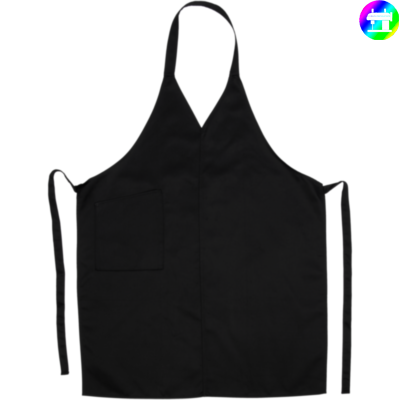 Delantal con cuello en V 