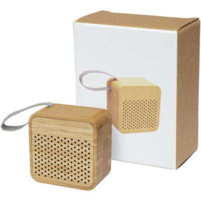 Altavoz Bluetooth® de bambú 