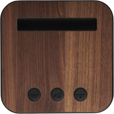 Altavoz Bluetooth® de madera y tela 