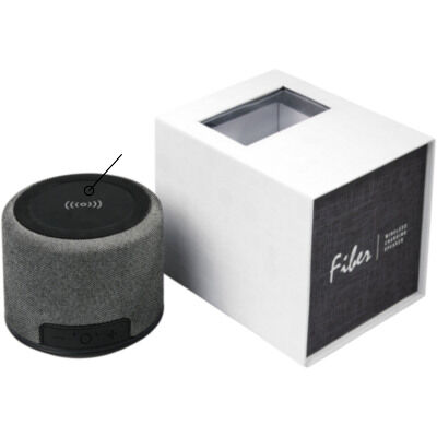 Altavoz Bluetooth® con base de carga inalámbrica de 3 W 