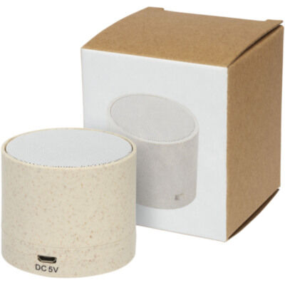 Altavoz Bluetooth® de paja de trigo 