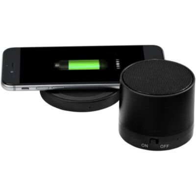 Altavoz Bluetooth® y base de carga inalámbrica 